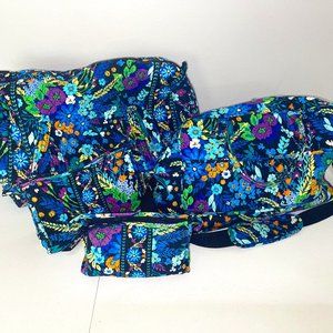 Vera Bradley 'Midnight Blues' 4-Piece Travel Set